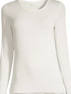 Langarmshirt von Oscalito  mit Modal und Kaschmir