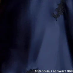 LAST PIECE Seide Nachtkleid CHANTAGE mit Spitze von Marjolaine Größe 38