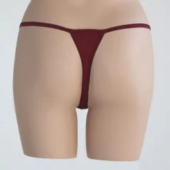 LAST PIECE Seidenstring 100% Seide GRENADA von Gattina bordeaux Größe 44