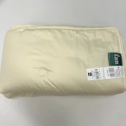 LAST SIZE f.a.n. Schafwolle Vierjahreszeitendecke DERBY 40° waschbar 135x200 cm