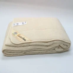 LAST SIZE natur-f.a.n. Schafwolle LAMMFLOR UNTERBETT Matratzenauflage 180x200 cm