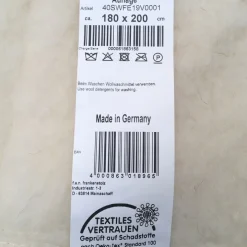 LAST SIZE natur-f.a.n. Schafwolle LAMMFLOR UNTERBETT Matratzenauflage 180x200 cm