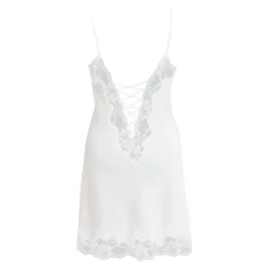 LAST SIZE Seide Negligé MAGIC MOMENTS navy Größe 38 von Gattina