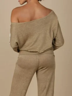 Leinen Pullover GLORIA No. 2 Spitze von Marjolaine