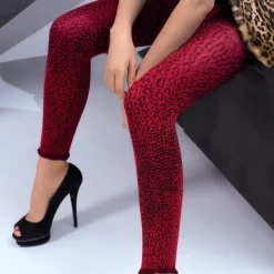 Leopard Leggins MADRAS von Trasparenze