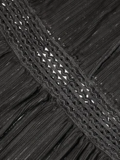 Lingerie Kleid Angela Longue schwarz von Cadolle