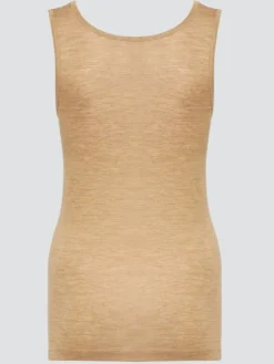 Merino Seide Unterhemd 2703 mit breitem Träger comazo|earth