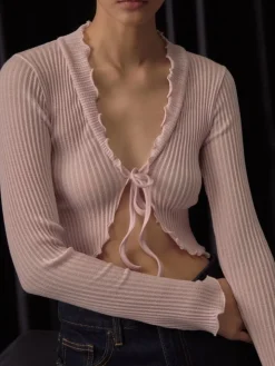 Merino Wolle-Seide Bett-Jäckchen von Oscalito