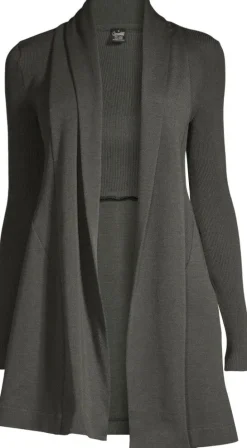 Merino Wolle-Seide CARDIGAN Strickjacke von Oscalito