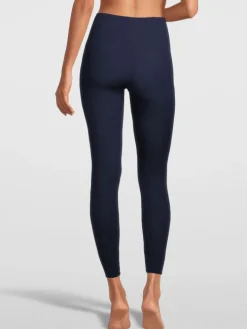 Merino Wolle-Seide Leggings Rippjersey von Oscalito