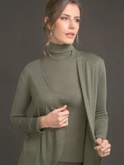 Merinowolle Seide ROLLKRAGEN SHIRT von Artimaglia