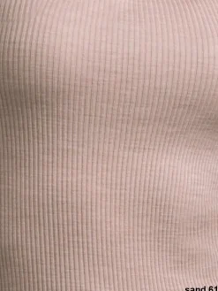 Merinowolle-Seide CARDIGAN gerippt von Artimaglia