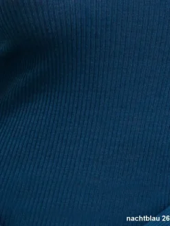 Merinowolle-Seide SPAGHETTI-TOP gerippt von Artimaglia