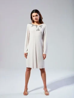 Modal Langarm Nachtkleid VERA von Fürstenberg