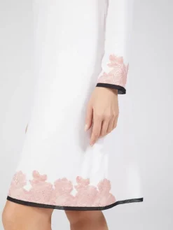 Modal Langarm Nachtkleid ANGEL No. 2 zart-rosé von Verdiani