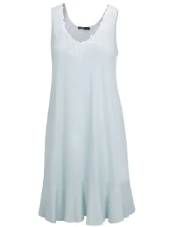 Modal Nachthemd BLU SKY uni von Fürstenberg Black Label