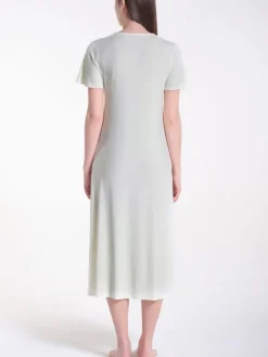 Modal Nachtkleid wadenlang GERMOGLIO No. 1 zartgrün von Verdiani