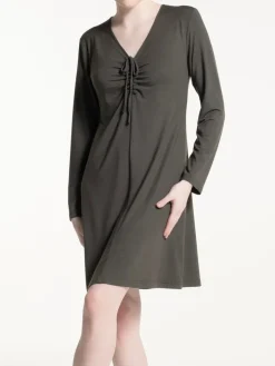 Modal Nachtshirt MIRA oliv von Verdiani