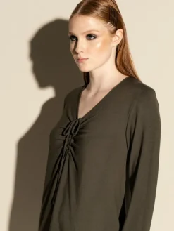 Modal Nachtshirt MIRA oliv von Verdiani