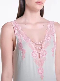 Modal Neglige lang GERMOGLIO No. 2 zartgrün von Verdiani