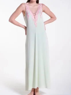 Modal Neglige lang GERMOGLIO No. 2 zartgrün von Verdiani