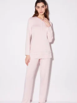 Modal Pyjama mit Knopfleiste von Chiara Fiorini