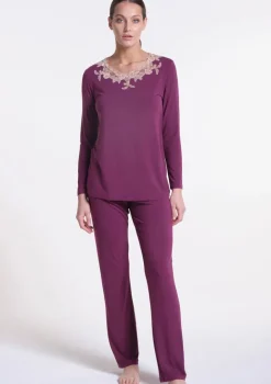 Modal Pyjama PRUGNA in violett von Verdiani