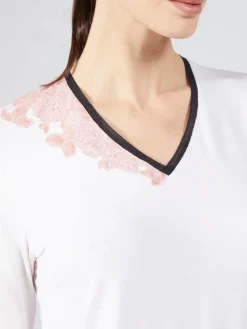 Modal Schlafanzug ANGEL puder-rosé von Verdiani