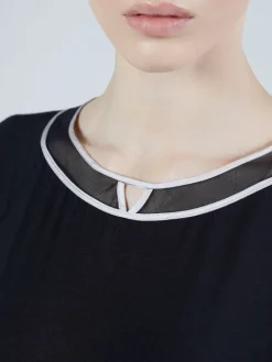 Modal Schlafanzug WKND No. 2 schwarz-puder von Verdiani