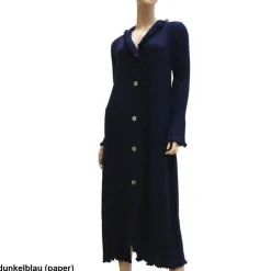 Morgenmantel FILU LANG von Paolucci Merinowolle Mix