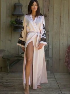 Morgenmantel lang MARJOLIE No. 6 von Marjolaine