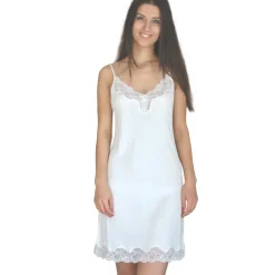 Nachthemd MELBOURNE aus Seidenmix mit Spitze Nightdreams