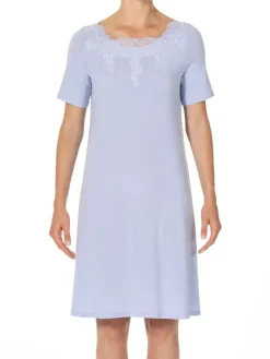 Nachtkleid knielang DANIELA flieder mit Modal von Imec