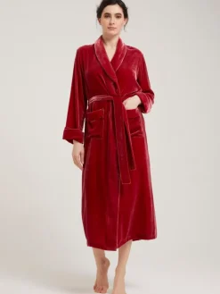 Nicki Morgenmantel lang DANIELA elegant von Vivis