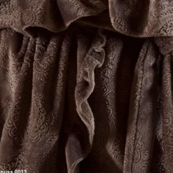 Plüsch-Hausmantel DOUCE mittel-lang von Marjolaine