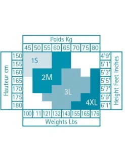 Ripp-Strumpfhose mit Kaschmir und Seide von Bleuforêt