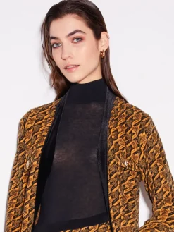 Rollkragenshirt VISCOSEMIX fein von Chiara Fiorini mit Kaschmir