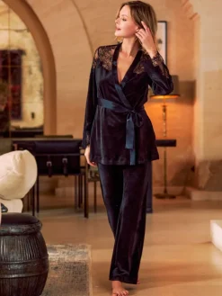 Samt Hausanzug SYNTHIA von Marjolaine
