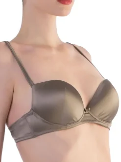 Schalen-BH mit Seide PREGIATO glatt Cotton Club Seta Superior