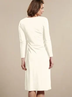 Seide & Bio-Baumwolle LANGARM NACHTHEMD Kokon Zwo