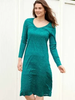 Seide & Bio-Baumwolle LANGARM NACHTHEMD von Kokon Zwo