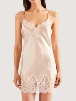 Seide Baby-Doll SOIE D´AMOUR mit Spitze Aubade