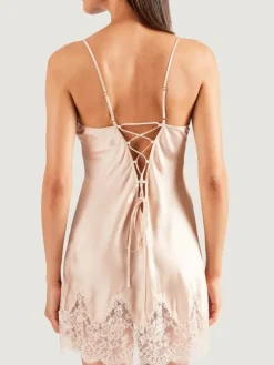 Seide Baby-Doll SOIE D´AMOUR mit Spitze Aubade