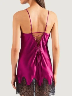 Seide Baby-Doll SOIE D´AMOUR mit Spitze Aubade