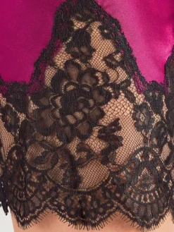 Seide Baby-Doll SOIE D´AMOUR mit Spitze Aubade