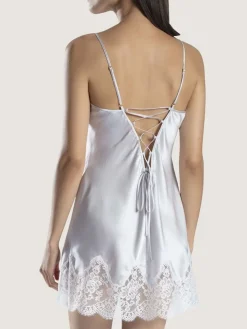 Seide Baby-Doll SOIE D´AMOUR mit Spitze Aubade