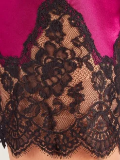 Seide Baby-Doll SOIE D´AMOUR mit Spitze Aubade