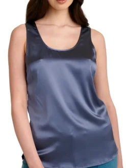 Seide Camisole Top SEDUZIONE DI SETA uni von Gattina