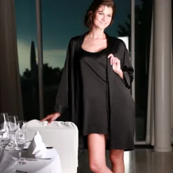 Seide Kimono kurz SEDUZIONE DI SETA von Gattina Dessous