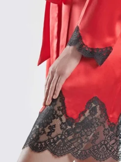 Seide Kimono SOIE D´AMOUR exquisit Aubade